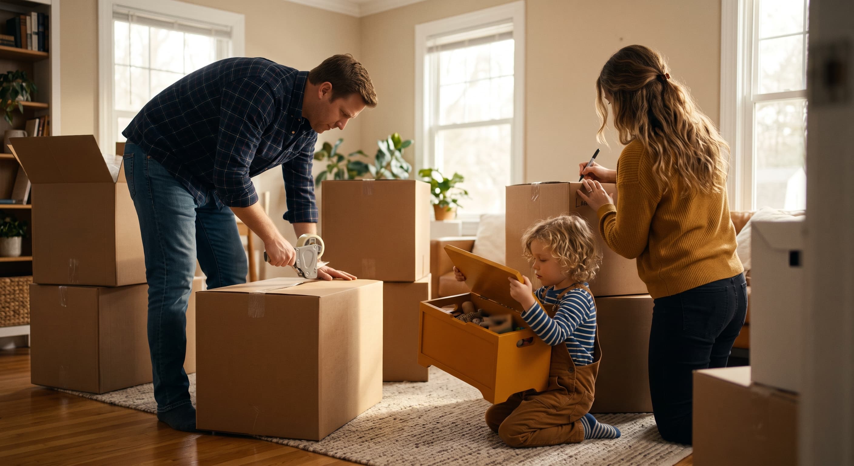 Moving with kids: a stress-free timeline